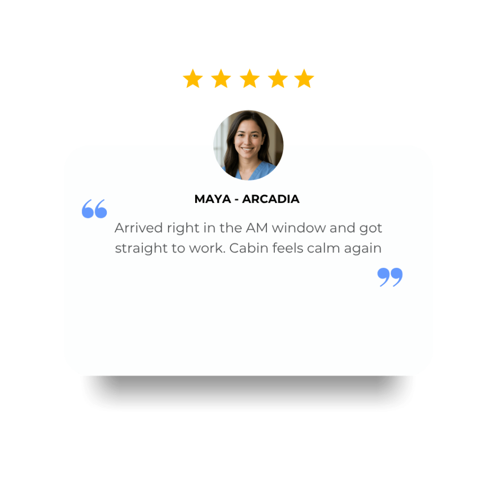 Deep Interior Cleaning Customer Review